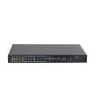 (DH-LR2226-24ET-360-V2) DAHUA SWITCH L2 EPOE GESTIONABLE 24 PUERTOS 10/100 (8 EPOE/EOC + 16 POE) + 2 UPLINK COMBO GIGABIT/SFP