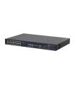 (DH-LR2218-16ET-240-V2) DAHUA SWITCH L2 EPOE GESTIONABLE 16 PUERTOS 10/100 (8 EPOE/EOC + 8 POE) + 2 UPLINK COMBO GIGABIT/SFP