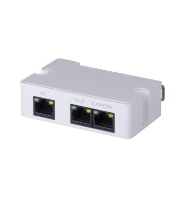 (PFT1300) DAHUA EXTENSOR POE + LAN 1 PUERTO CON SALIDA LOCAL, MAX 2UDS EN CASCADA