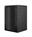 ARMARIO LANBERG MURAL RACK 19" 18U/600X600 FLAT PACK V2 NEGRO