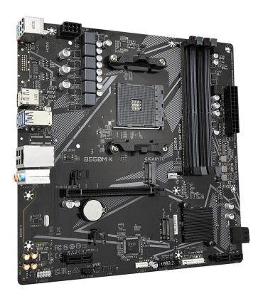 PB AMD SAM4 GIGABYTE B550M K 4DDR4 4SATA3 2M2 HDMI DP MATX