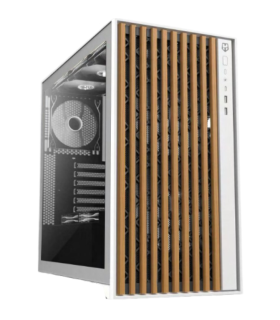 CAJA ATX NOX HUMMER ELEMENT MADERA BLANCO