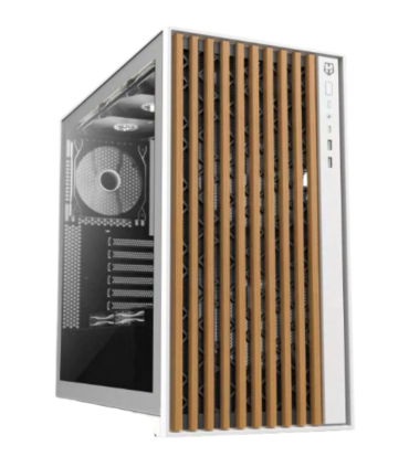 CAJA ATX NOX HUMMER ELEMENT MADERA BLANCO