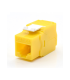PRESA KEYSTONE WP CAT.6A UTP, TOOLLESS, COLOR AMARILLO