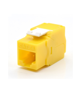 PRESA KEYSTONE WP CAT.6A UTP, TOOLLESS, COLOR AMARILLO