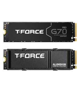 SSD TEAMGROUP T-FORCE GAMING M.2-2280 PCI-E GEN4X4 G70 PRO 2TB CON DIS. DE CALOR