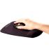 ALFOMBRILLA CON REPOSAMUECAS RATON PLUSHTOUCH NEGRO FELLOWES 9252003