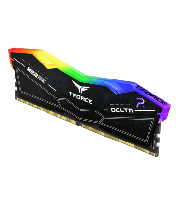DDR5 TEAMGROUP T-FORCE DELTA RGB 16GB X2 6000 NEGRO