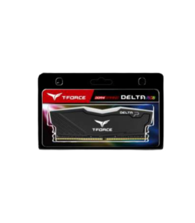 DDR4 TEAMGROUP T-FORCE DELTA RGB 16GB X1 3200 NEGRO