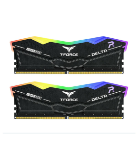 DDR5 TEAMGROUP T-FORCE DELTA RGB 16GB X2 6400 NEGRO