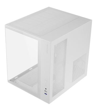 Caja Gaming Semitorre Mars Gaming MCV-ONE  Blanca