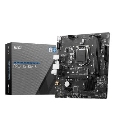 PLACA BASE MSI PRO H510M-B 1200 SOLO 10  MATX 2XDDR4