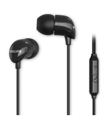 Auriculares Intrauditivos Philips TAE1126BK/ con Micrfono/ Jack 3.5/ Negros