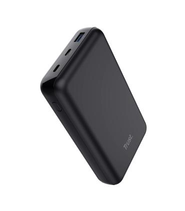 Batera Externa Powerbank Trust Laro 20000mAh  100W  Compatible Con Porttiles