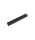 PANEL CEPILLO PARA ENTRADA CABLE RACK 19\" SUELO NEGRO