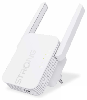 Strong 300S repetidor y transceptor Repetidor de red 300 Mbit/s Blanco