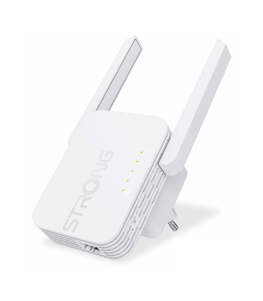 Strong 300S repetidor y transceptor Repetidor de red 300 Mbit/s Blanco