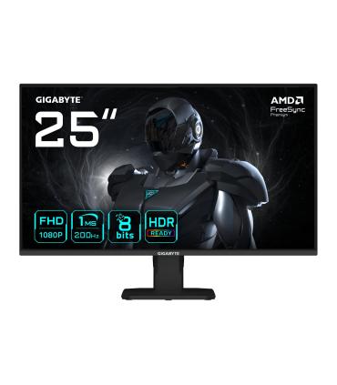 GIGABYTE GS25F2 Monitor Gaming 25" FHD - 1920 X 1080, 200Hz, 1ms, 300 Cd m, Display HDR 10, HDMI 2.0, DisplayPort 1.4