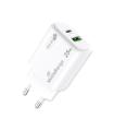 CARGADOR MEDIARANGE DUAL USB-A Y USB-C 25W