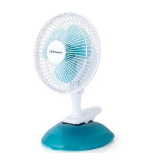 Ventilador de Sobremesa Orbegozo TF 0219/ 8W/ 3 Aspas 15cm/ 2 velocidades