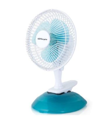 Ventilador de Sobremesa Orbegozo TF 0219/ 8W/ 3 Aspas 15cm/ 2 velocidades