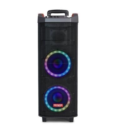 Altavoz Portable con Bluetooth Aiwa Fire KBTUS-608MKII/ 600W/ 2.0