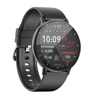 Smartwatch Aiwa SW-A800/ Notificaciones/ Frecuencia Cardaca/ Negro