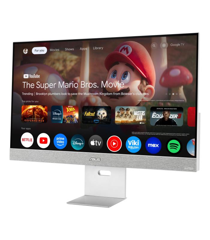 ASUS ZenScreen MS32UC Pantalla Para PC 80 Cm (31.5") 3840 X 2160 Pixeles 4K Ultra HD LED Gris, Blanco