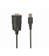 CABLE USB GEMBIRD 2.0 A PUERTO SERIE 1,8M