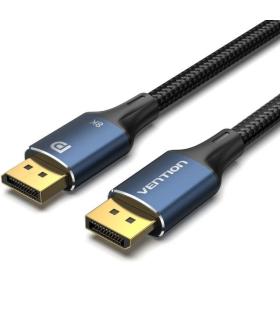 Cable Vention HCELG/ DisplayPort Macho - DisplayPort 8K Macho/ 1.5m/ Azul