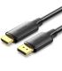 Cable Conversor Vention HFOBJ/ DisplayPort Macho - HDMI Macho/ 5m/ Negro