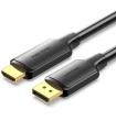 Cable Conversor Vention HFOBJ/ DisplayPort Macho - HDMI Macho/ 5m/ Negro
