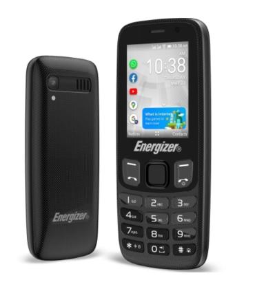 Smartphone Energizer E242S+ 4GB/ 512MB/ 2.4\'/ Negro