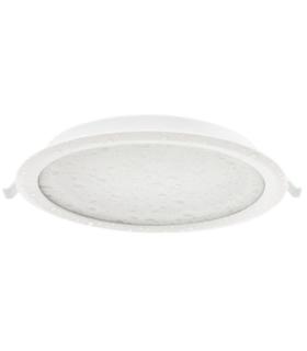 Downlight Iglux IG-54-18W-F/ Circular/ 225 x 29.5mm/ Potencia 18W/ 1720 Lmenes/ 6000K/ Blanco