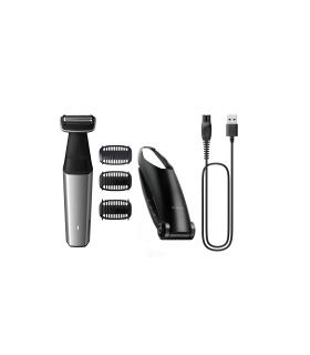 Afeitadora Philips Bodygroom Series 5000 BG5021  Con Batera  4 Accesorios