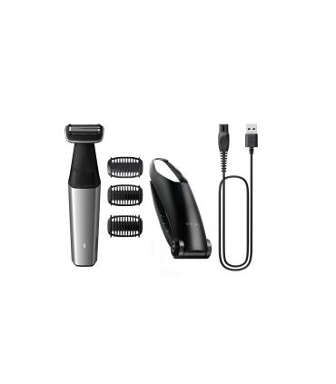 Afeitadora Philips Bodygroom Series 5000 BG5021  Con Batera  4 Accesorios