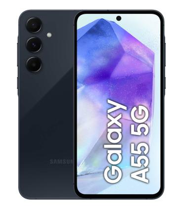 Smartphone Samsung Galaxy A55 8GB  128GB  6.6'  5G  Negro Eclipse