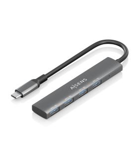 Hub USB Tipo-C 3.0 Aisens A106-0540  4xUSB