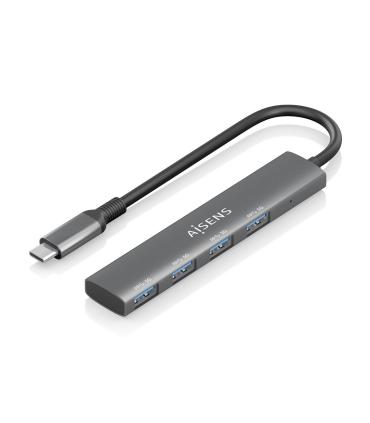 Hub USB Tipo-C 3.0 Aisens A106-0540  4xUSB