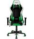 DRIFT DR175 Silla para videojuegos universal Asiento acolchado Negro, Verde, Blanco