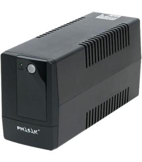 SAI Lnea Interactiva Phasak Basic Interactive 600 VA/ 600VA-360W/ 2 Salidas/ Formato Torre