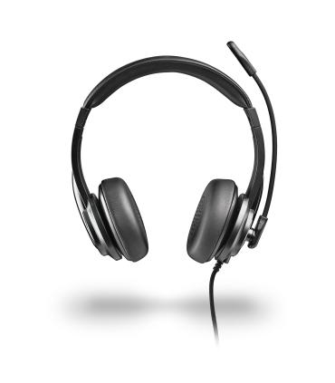Auriculares NGS VOX605 USB  Con Micrfono  USB  Negros