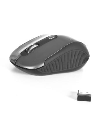 Ratn Inalmbrico NGS Haze  Hasta 1600 DPI  Grafito Y Negro