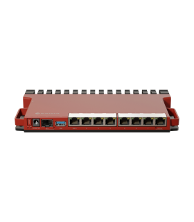 SWITCH MIKROTIK L009UIGS-RM SWITCH 8 PUERTOS GIGABIT 1 PUERTO SFP