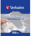 Fundas CD-R Verbatim Sleeves/ Caja-100uds