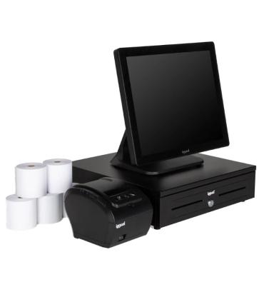 iggual Pack completo TPV 17 AIO TP8002 IRON-HD