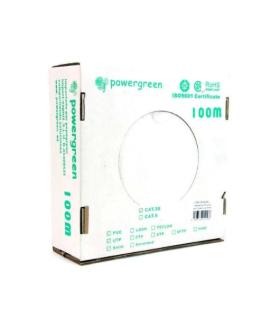 BOBINA DE CABLE PEPEGREEN CAT5e 100M RIGIDO