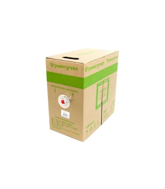 BOBINA DE CABLE PEPEGREEN CAT6 100M EXTERIOR