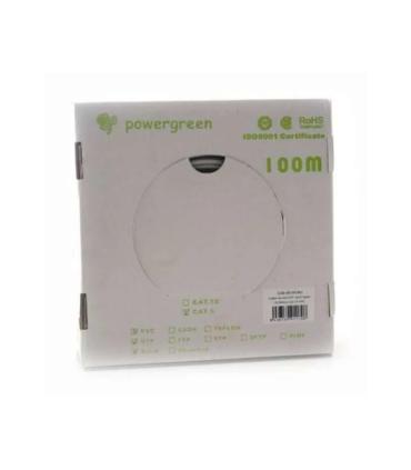 BOBINA DE CABLE PEPEGREEN CAT6 100M RIGIDO