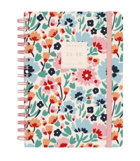 AGENDA ESCOLAR 2025-2026 MONIQUILLA E10-155X212 SEMANA VISTA HORIZONTAL DALIA+ FINOCAM 646010326